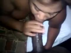 She would not pass up the opportunity to devour a massive dark dong.